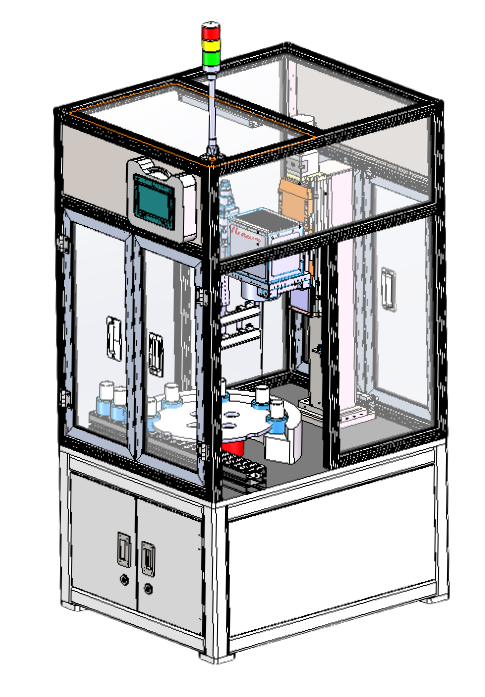 公赌船JCJC710推出圆柱电池转塔变速飞行焊接子系统